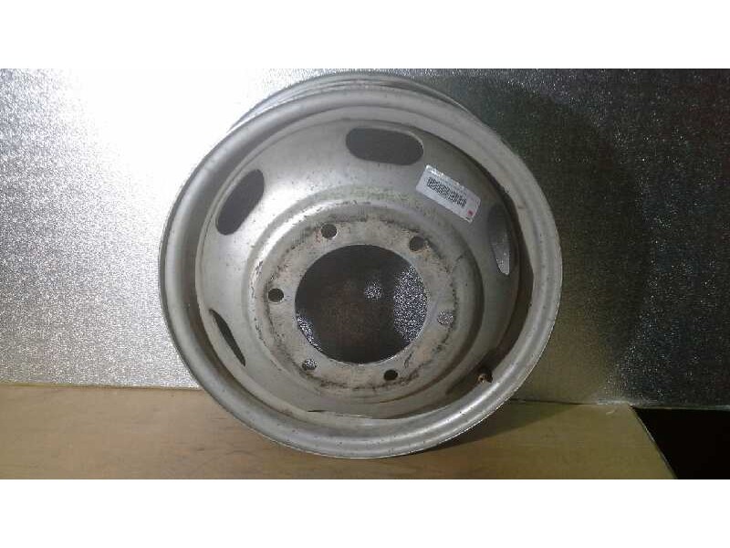 Recambio de llanta hierro para ford transit mod.2000 caja abierta ft 350 2.4 largo referencia OEM IAM 166TORNILLOS  