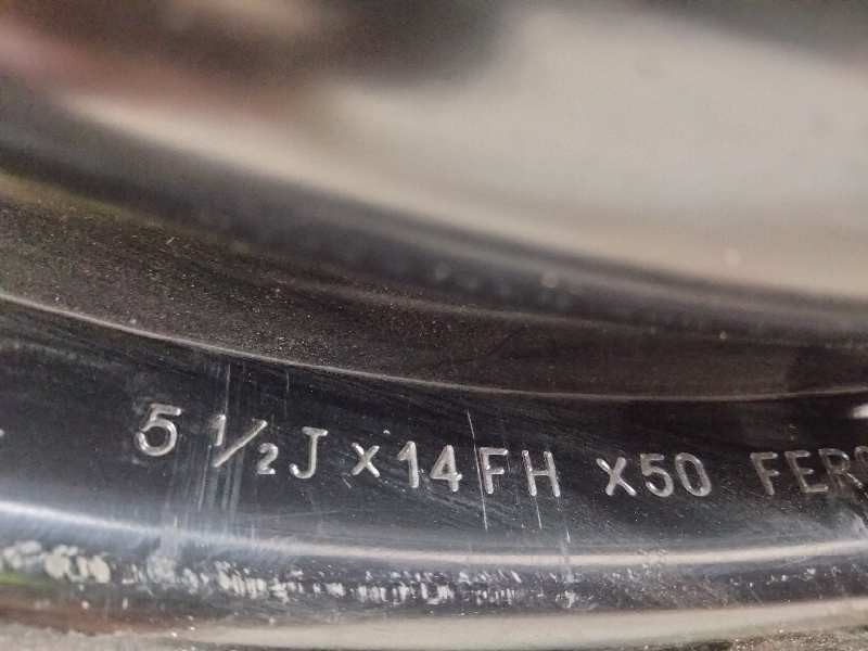 Recambio de llanta hierro para renault laguna (b56) 1.8 rt (b56b) referencia OEM IAM 14PULGADAS4TORNILLOS  