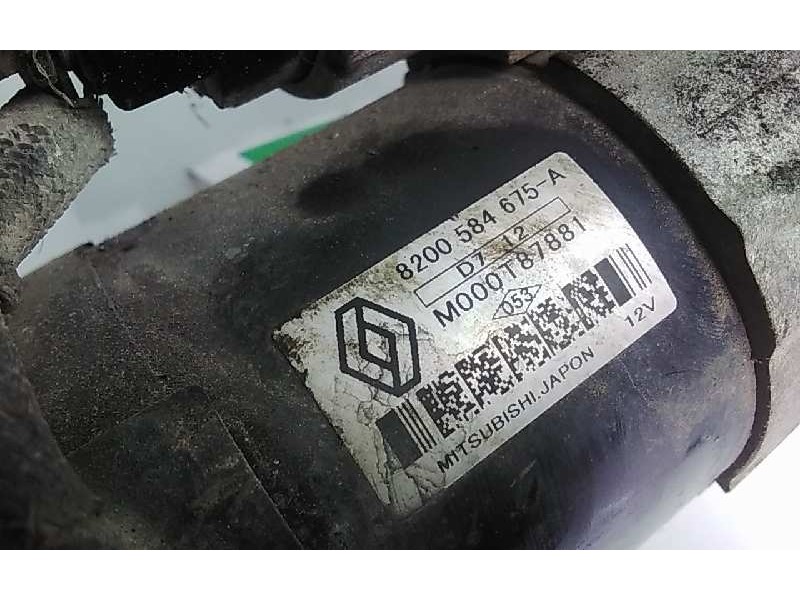 Recambio de motor arranque para renault kangoo (f/kc0) express confort referencia OEM IAM 8200584675A  