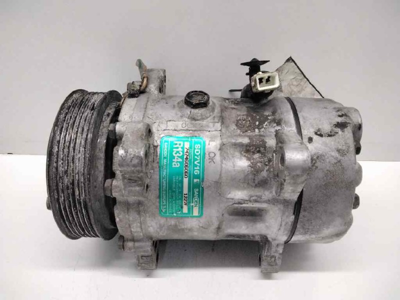 Recambio de compresor aire acondicionado para citroen xsara berlina 1.9 td sx referencia OEM IAM 7474606060 SD7V16 