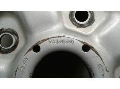 Recambio de llanta hierro para ford transit caja cerrada, corta (fy) (2000 =>) ft 260 2.0 referencia OEM IAM 15PULGADAS5TORNILLO 2