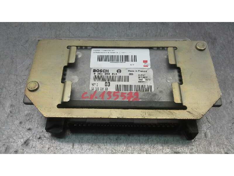 Recambio de centralita motor uce para citroen xsara berlina 1.6 referencia OEM IAM 0261206214 295 