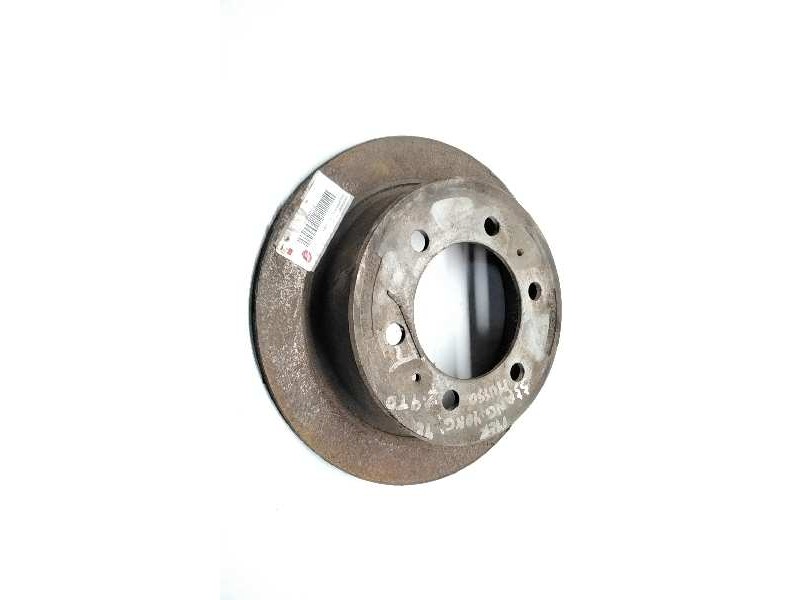 Recambio de disco freno trasero para ssangyong musso 2.9 turbodiesel cat referencia OEM IAM DHD9C061  124726