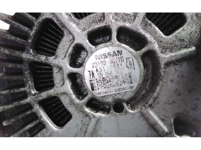 Recambio de alternador para nissan x-trail (t31) 2.0 dci turbodiesel cat referencia OEM IAM 23100JG71B  