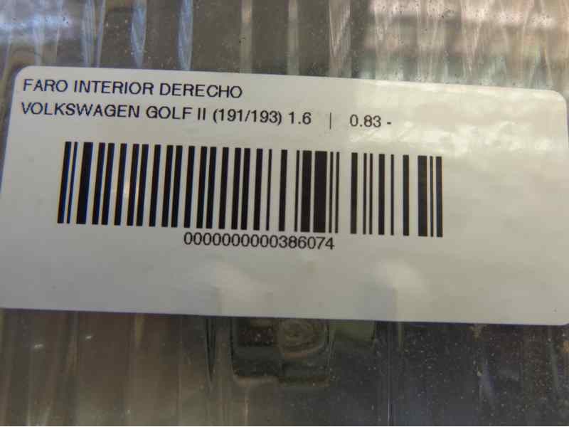Recambio de faro interior derecho para volkswagen golf ii (191/193) 1.6 referencia OEM IAM   