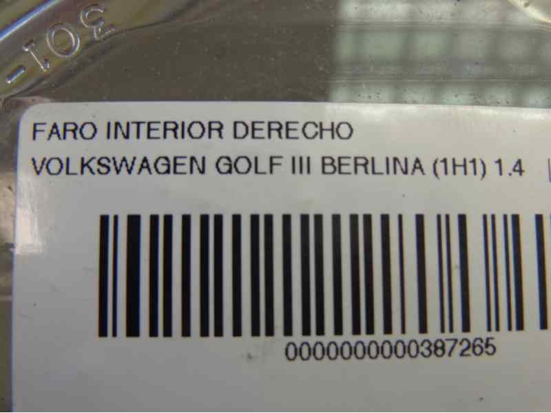 Recambio de faro interior derecho para volkswagen golf iii berlina (1h1) 1.4 referencia OEM IAM   