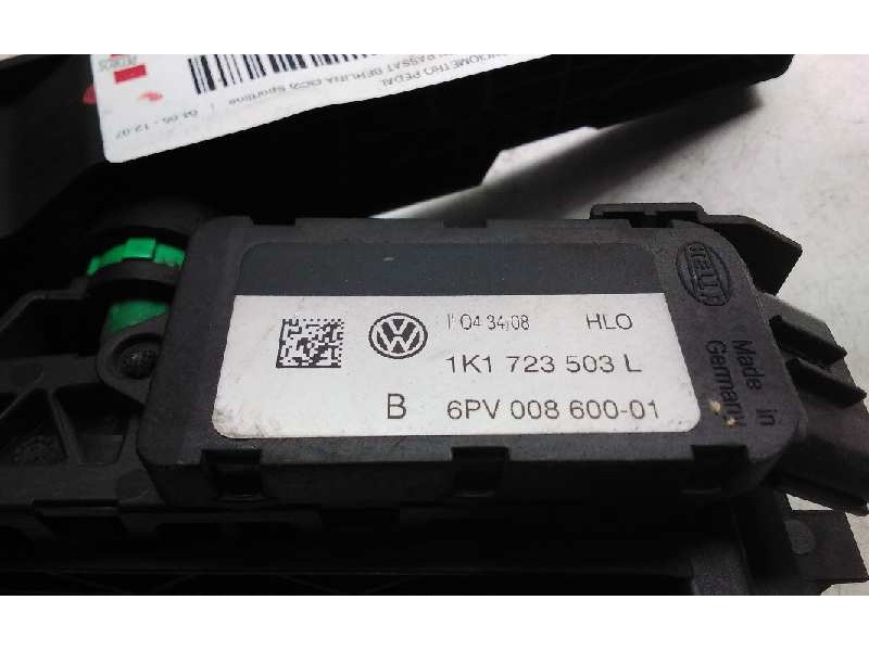 Recambio de potenciometro pedal para volkswagen passat berlina (3c2) sportline referencia OEM IAM 1K1723503L  
