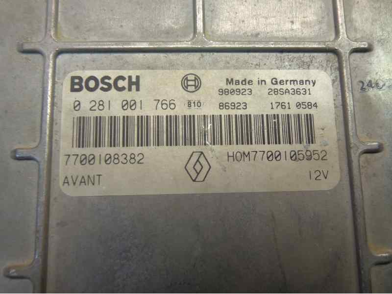 Recambio de centralita motor uce para renault laguna (b56) 1.9 dti diesel cat referencia OEM IAM 0281001766 206 