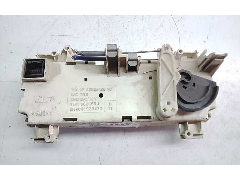 Recambio de mando calefaccion / aire acondicionado para citroen xsara berlina 1.6 16v cat (nfu / tu5jp4) referencia OEM IAM 6626