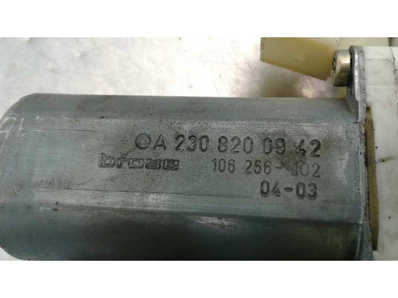 Recambio de elevalunas delantero derecho para mercedes clase clk (w209) coupe 200 compressor (209.342) referencia OEM IAM A23082