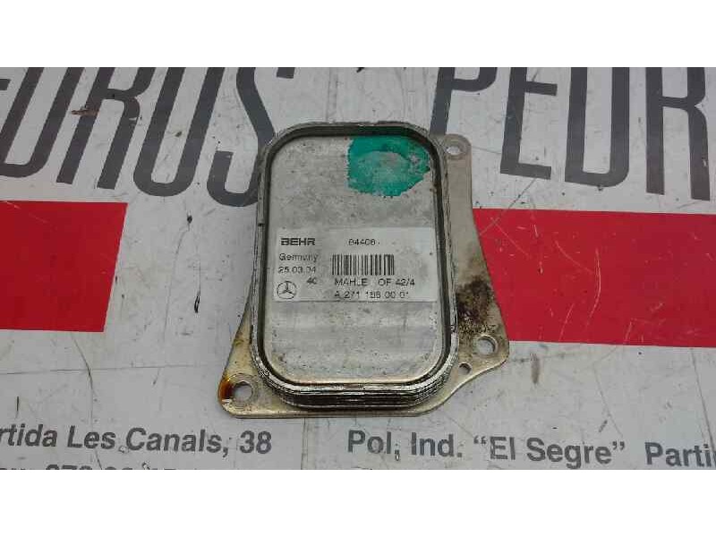 Recambio de enfriador aceite motor para mercedes clase clk (w209) coupe 200 compressor (209.342) referencia OEM IAM 2711880401  