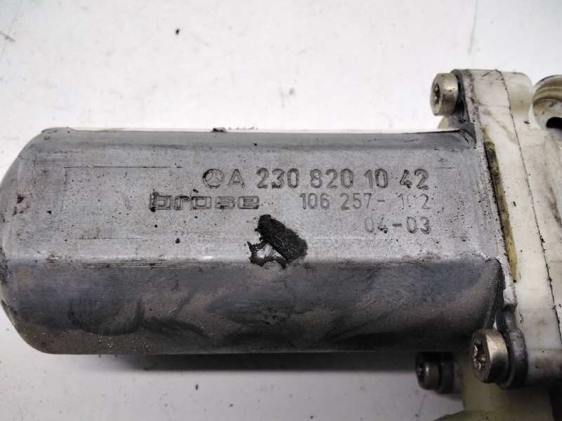 Recambio de motor elevalunas delantero izquierdo para mercedes clase clk (w209) coupe 200 compressor (209.342) referencia OEM IA