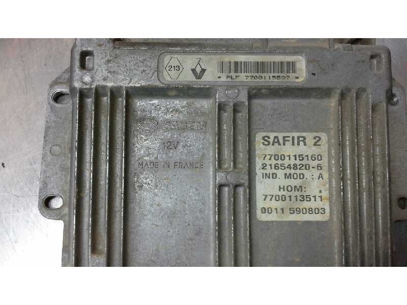 Recambio de centralita motor uce para renault clio ii fase i (b/cbo) 1.2 referencia OEM IAM 7700115160 249 