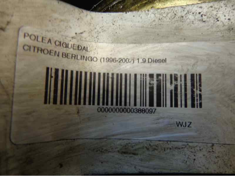 Recambio de polea cigueñal para citroen berlingo 1.9 diesel referencia OEM IAM   