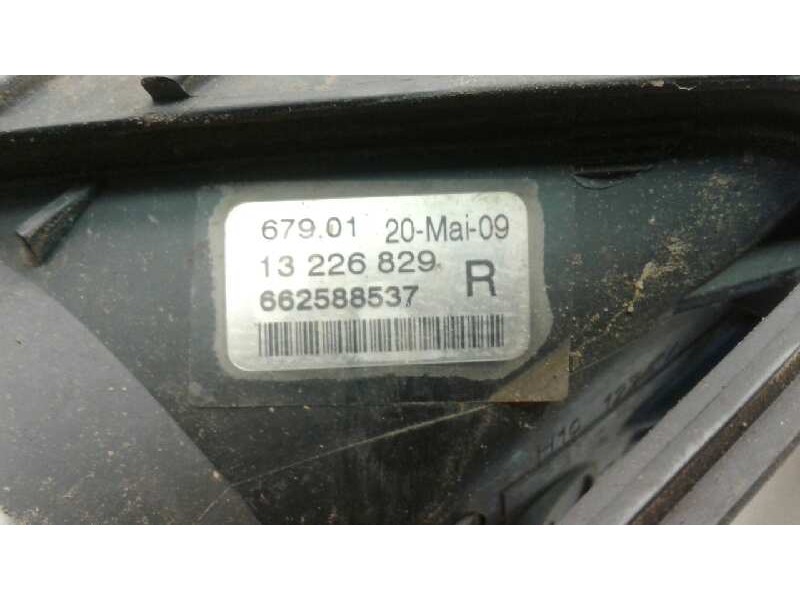 Recambio de faro antiniebla derecho para opel insignia sports tourer sport referencia OEM IAM 662588537  