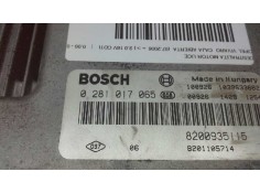 Recambio de centralita motor uce para opel vivaro caja abierta (07.2006 =>) 2.0 16v cdti referencia OEM IAM 0281017065 820093511 2