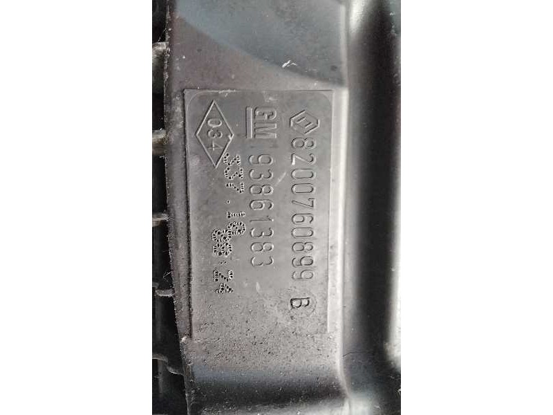 Recambio de caja filtro de aire para opel vivaro caja abierta (07.2006 =>) 2.0 16v cdti referencia OEM IAM 8200760899  