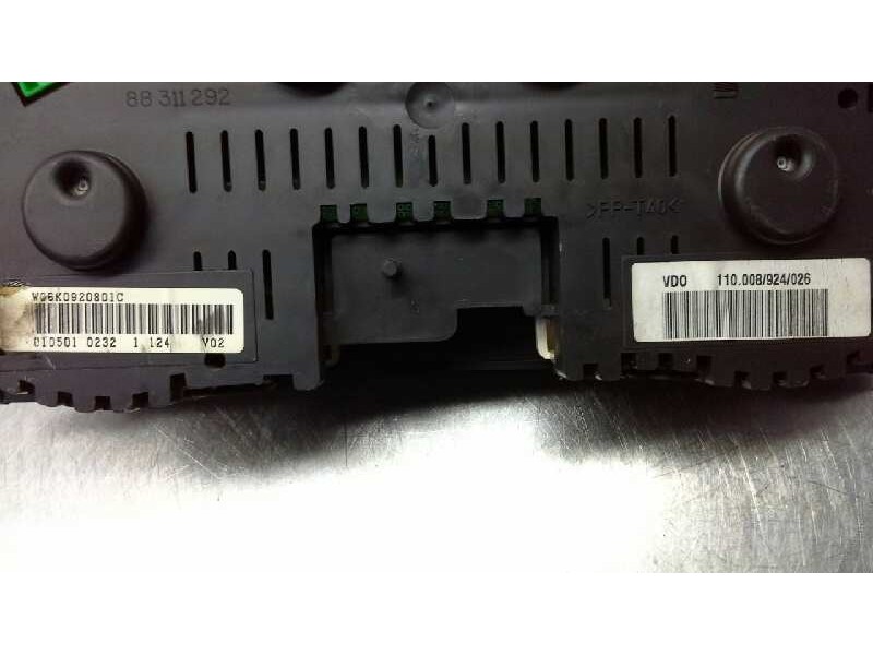 Recambio de cuadro instrumentos para seat ibiza (6k1) stella referencia OEM IAM   