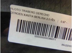 Recambio de piloto trasero derecho para citroen xantia berlina 2.0 hdi referencia OEM IAM 6351K0   2