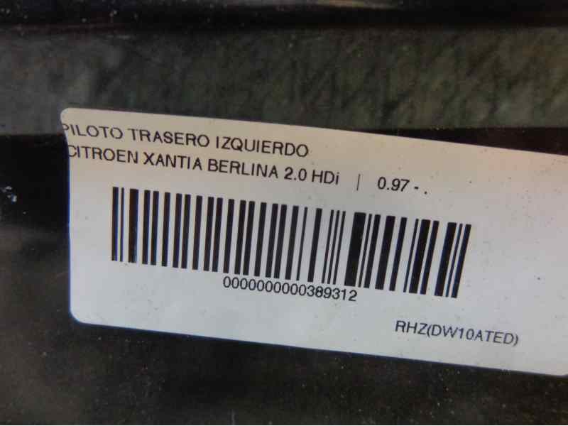 Recambio de piloto trasero izquierdo para citroen xantia berlina 2.0 hdi referencia OEM IAM 6350K0  