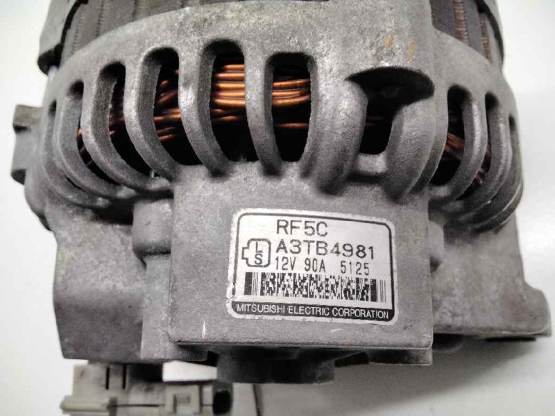 Recambio de alternador para mazda 6 berlina (gg) 2.0 crtd 136 active (5-ptas.) referencia OEM IAM A3TB4981 RF5C 12V 90A