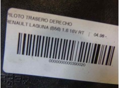 Recambio de piloto trasero derecho para renault laguna ii (bg0) 1.6 16v referencia OEM IAM    2