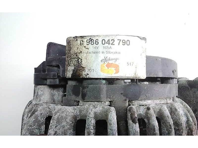 Recambio de alternador para ford transit caja cerrada, media (fy) (2000 =>) ft 280 2.0 referencia OEM IAM 0986042790  
