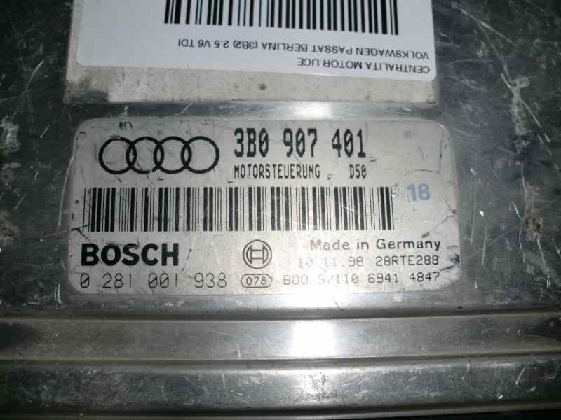Recambio de centralita motor uce para volkswagen passat berlina (3b2) 2.5 v6 tdi referencia OEM IAM 0281001938 302 28624