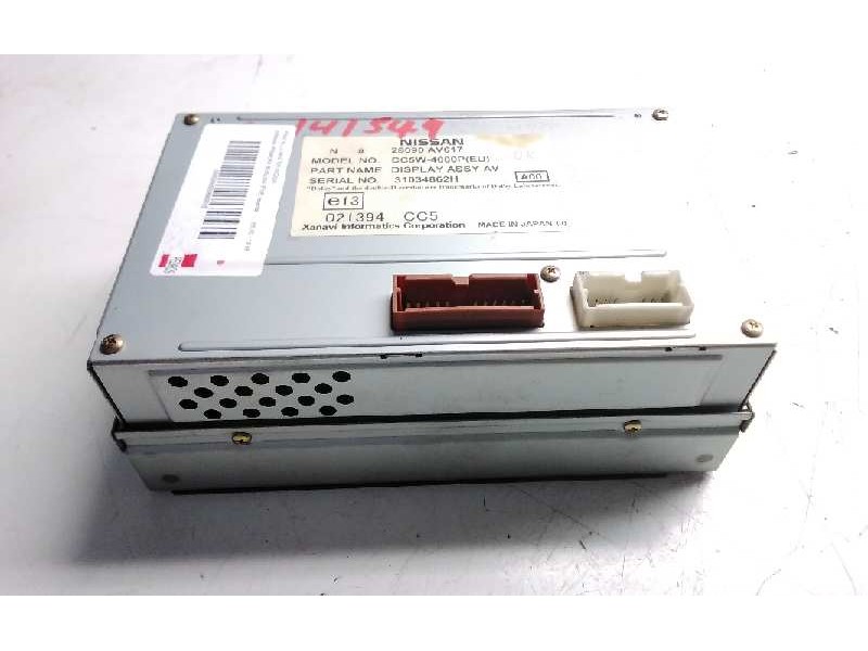 Recambio de pantalla multifuncion para nissan primera berlina (p12) acenta referencia OEM IAM 28090AV617  