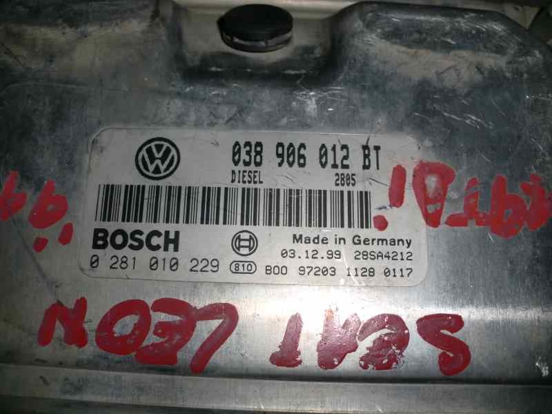 Recambio de centralita motor uce para seat leon (1m1) 1.9 tdi referencia OEM IAM 0281010229 329 24899