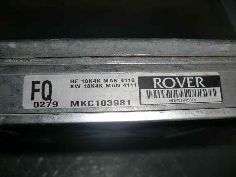 Recambio de centralita motor uce para mg rover serie 200 (xw) 1.8 cat referencia OEM IAM 0281011824 127 