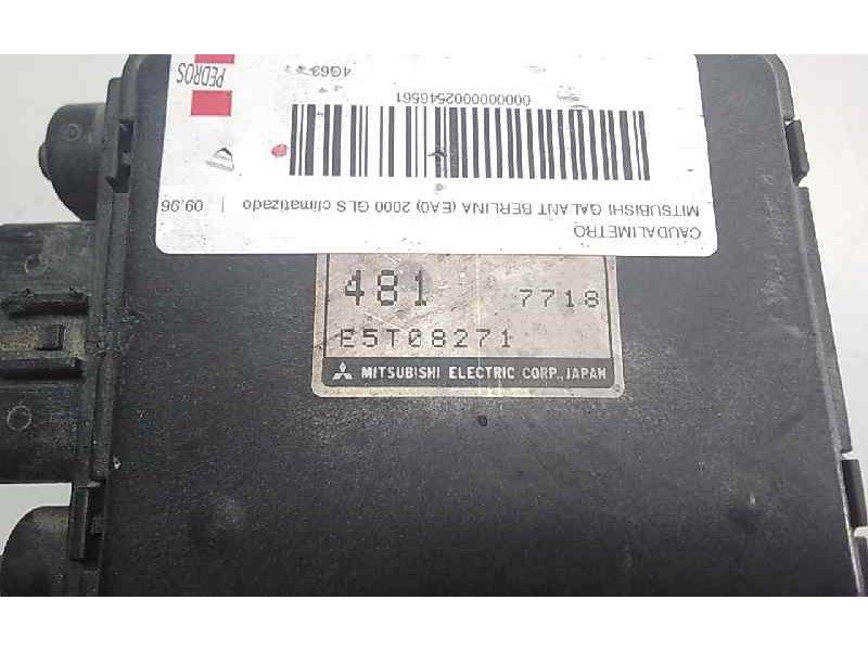 Recambio de caudalimetro para mitsubishi galant berlina (ea0) 2000 gls climatizado referencia OEM IAM E5T08271  