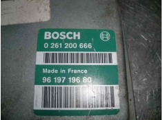 Recambio de centralita motor uce para peugeot 405 berlina 1.9 diesel referencia OEM IAM 0261200666 9619719680  2