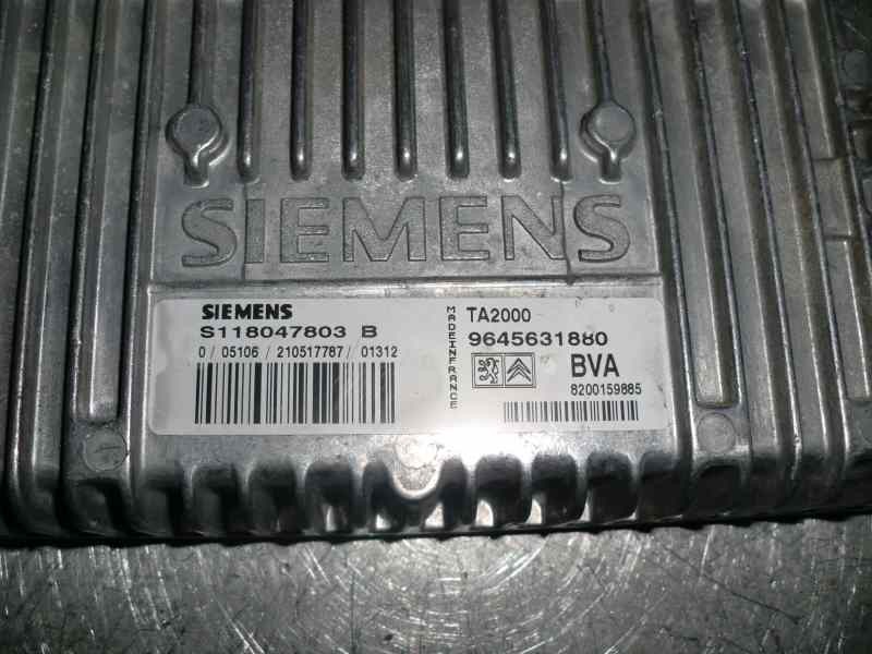 Recambio de centralita motor uce para peugeot 406 berlina (s1/s2) 2.0 hdi referencia OEM IAM S118047803B 9645631880 