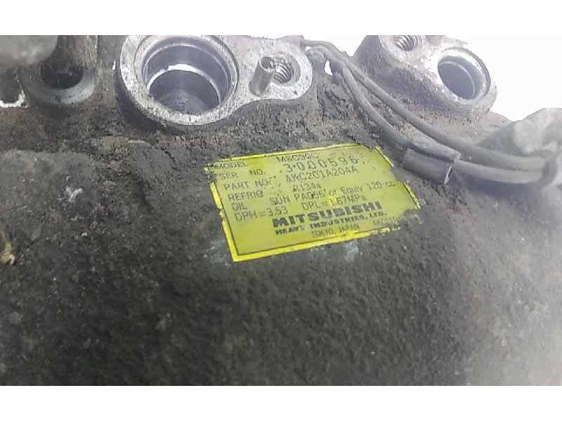 Recambio de compresor aire acondicionado para mitsubishi galant berlina (ea0) 2000 gls climatizado referencia OEM IAM AKC201A204
