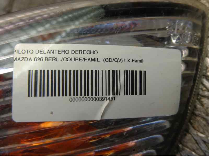 Recambio de piloto delantero derecho para mazda 626 berl./coupe/famil. (gd/gv) lx familiar (gv) referencia OEM IAM 8BG651060A  