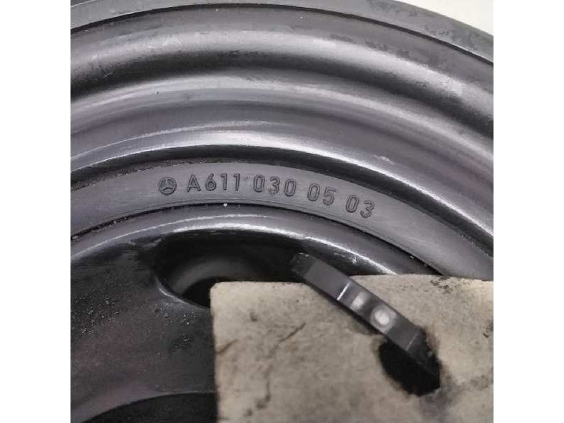 Recambio de polea cigueñal para mercedes vito (w638) caja cerrada 2.3 turbodiesel referencia OEM IAM A6110300503  126163