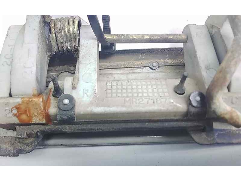 Recambio de maneta exterior trasera derecha para mitsubishi galant berlina (ea0) 2000 gls climatizado referencia OEM IAM MR27187