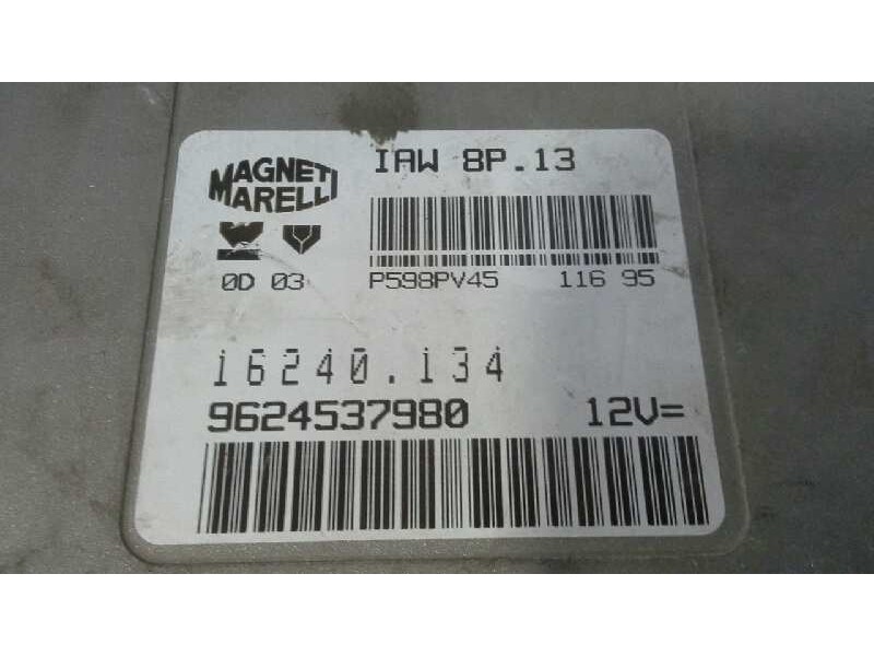 Recambio de centralita motor uce para citroen xantia berlina 1.6 referencia OEM IAM 9624537980 IAW8P.13 16240.134