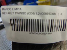 Recambio de mando limpia para renault twingo (co6) 1.2 (c066/67/68) referencia OEM IAM    2