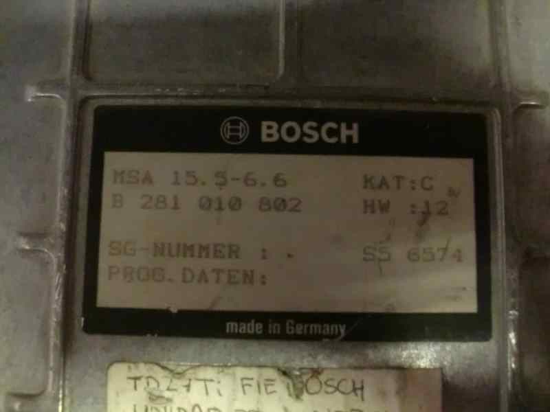 Recambio de centralita motor uce para nissan terrano/terrano.ii (r20) 2.7 turbodiesel referencia OEM IAM B281010802 119 12624