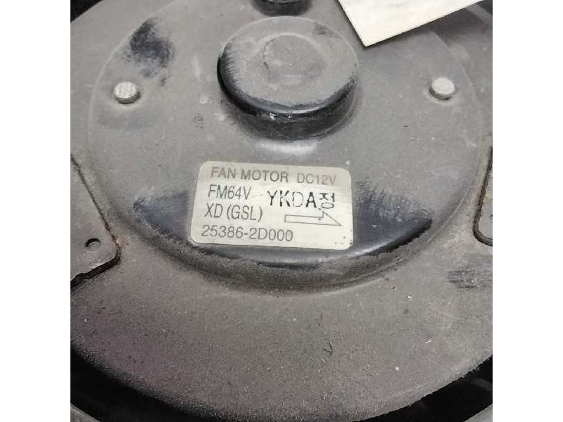 Recambio de electroventilador para hyundai elantra (xd) 1.6 16v cat referencia OEM IAM 253862D000  
