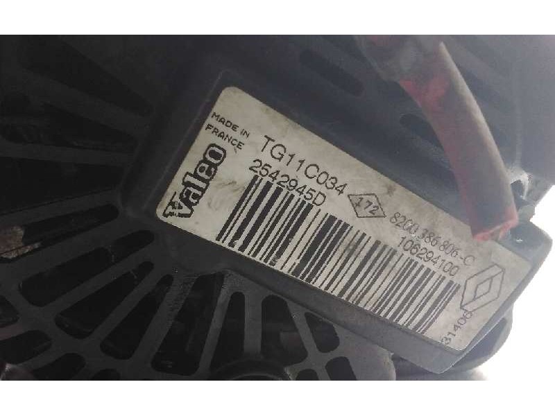 Recambio de alternador para renault clio ii fase ii (b/cb0) campus referencia OEM IAM 8200386806C  