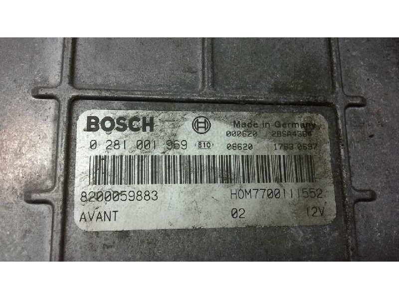 Recambio de centralita motor uce para seat cordoba berlina (6l2) reference referencia OEM IAM 0281001969 187 