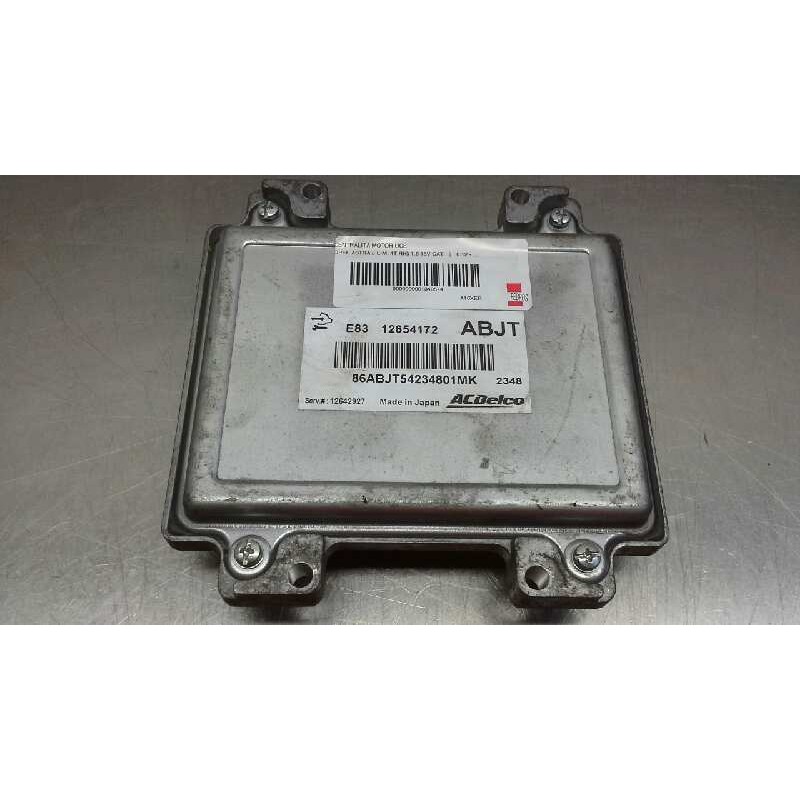 Recambio de centralita motor uce para opel astra j lim. 4türig 1.6 16v cat referencia OEM IAM 12654172ABJT 145 