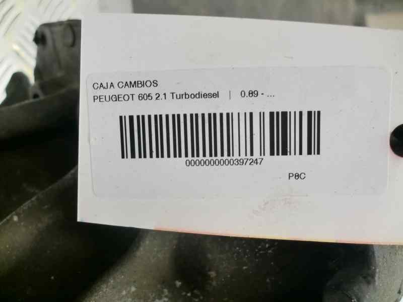 Recambio de caja cambios para peugeot 605 2.1 turbodiesel referencia OEM IAM 20GM35  