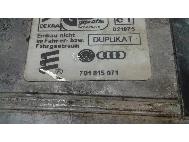 Recambio de calefaccion autonoma para volkswagen t4 transporter/furgoneta (mod. 1991) caja cerrada referencia OEM IAM 701815071 