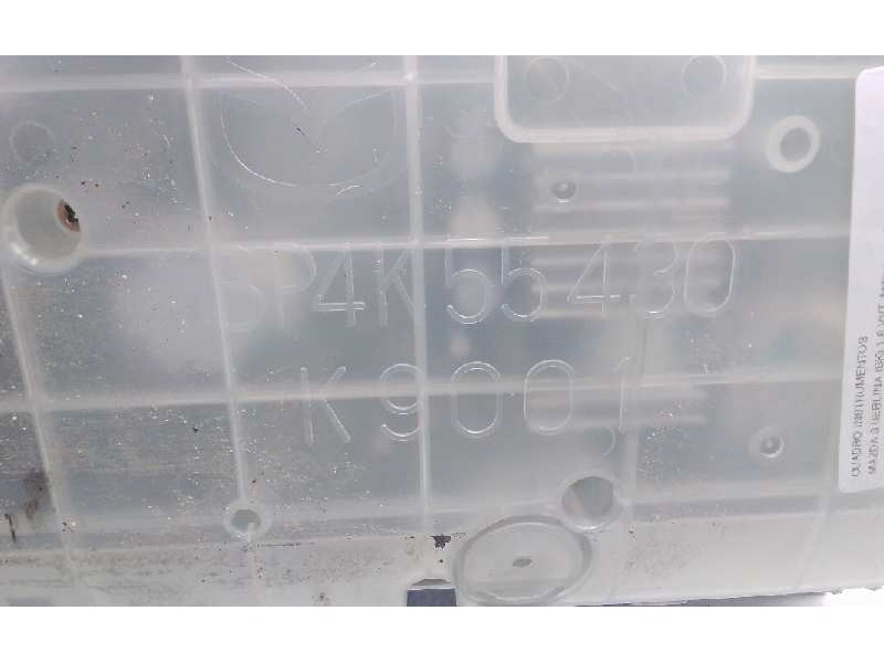 Recambio de cuadro instrumentos para mazda 3 berlina (bk) 1.6 vvt active referencia OEM IAM BP4K55430K9001  