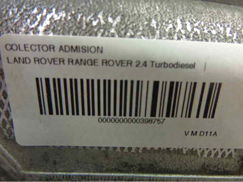 Recambio de colector admision para land rover range rover 2.4 turbodiesel referencia OEM IAM   
