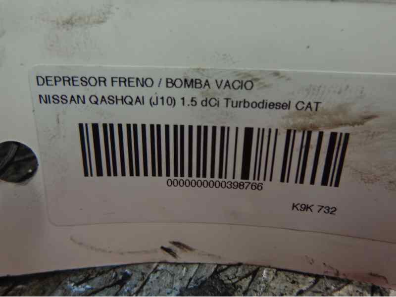 Recambio de depresor freno / bomba vacio para nissan qashqai (j10) 1.5 dci turbodiesel cat referencia OEM IAM   